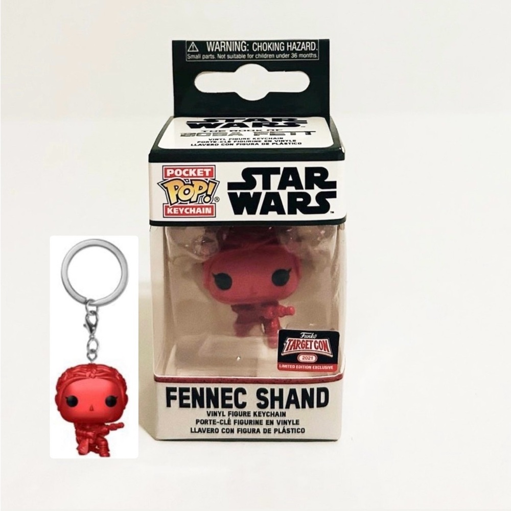 ⭐️5 For 25⭐️ Funko Fennec Shand Target Con 2021 Exclusive Pocket Pop!
